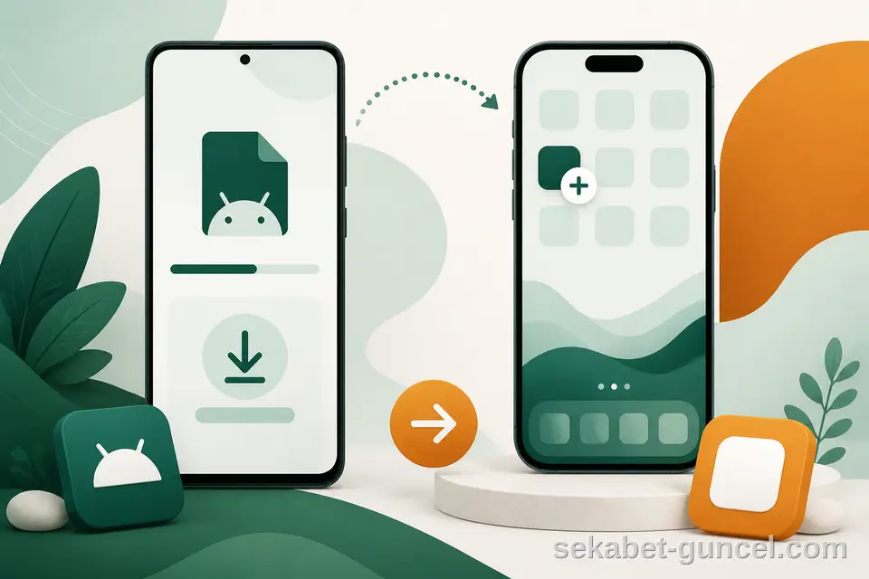 Sekabet Android APK ve iOS ana ekran kısayolu